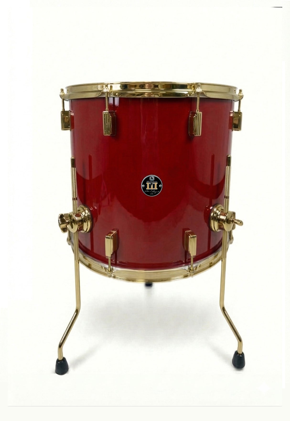 Floor tom 14" x 14" SOLID COLORS Ruby Red
