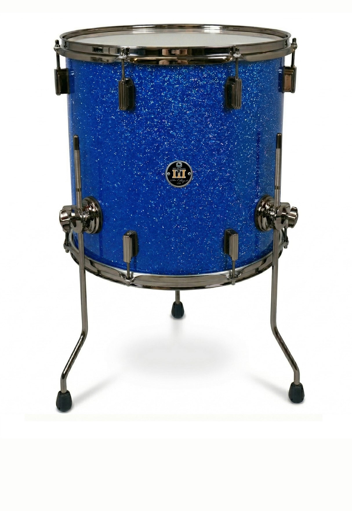 Floor tom 14" x 14" GALAXY SPARKLE B3 Blue
