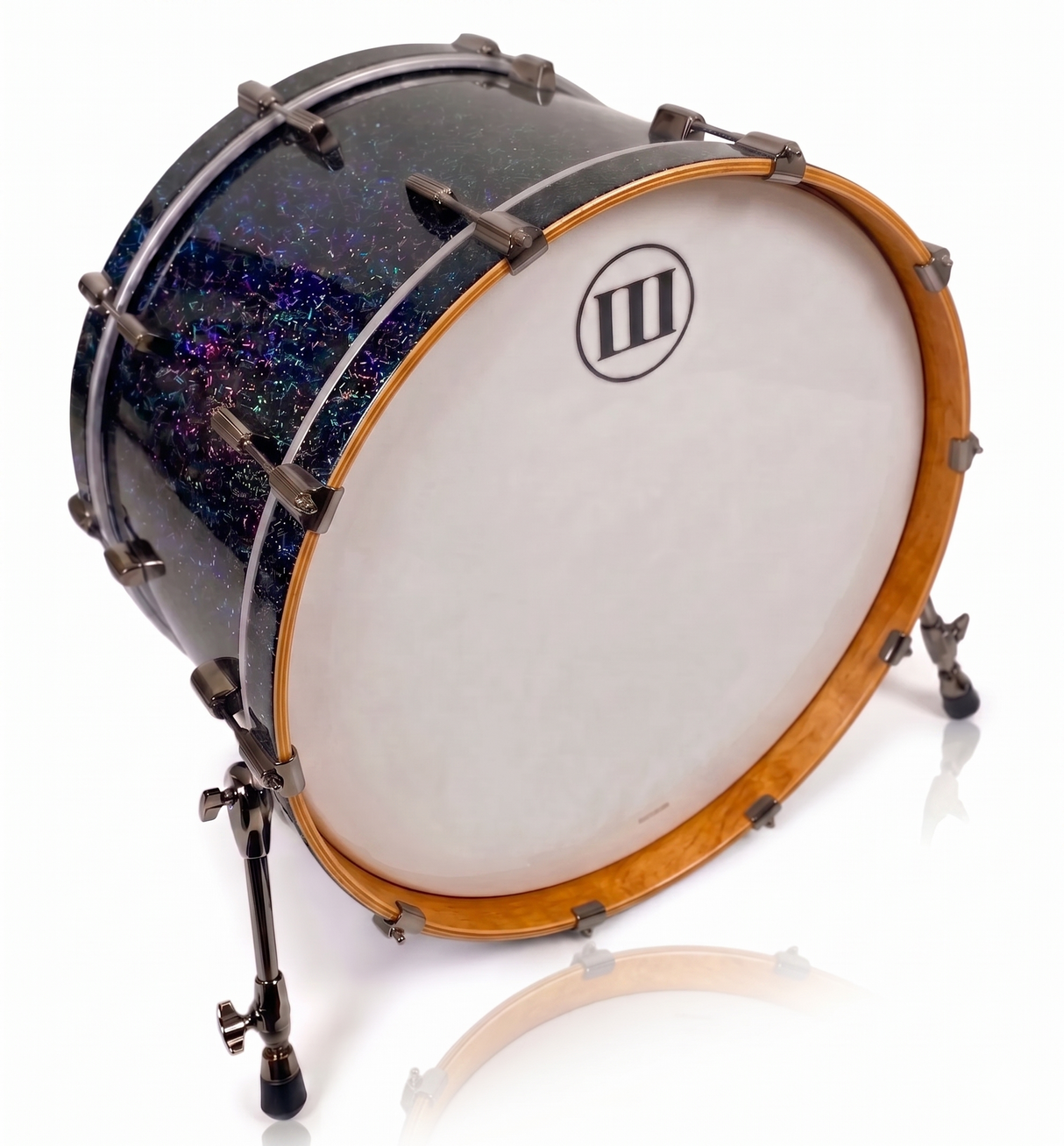 Bass Drum 26" GALAXY SPARKLE Piano Black