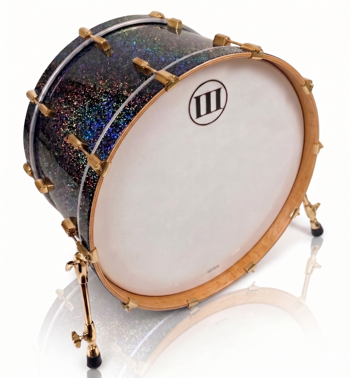 Bass Drum 26" GALAXY SPARKLE Piano Black