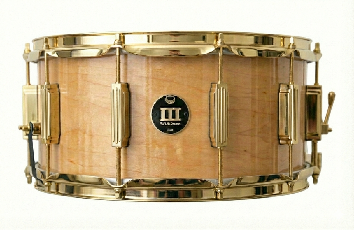 Snare 6.5" x 14" Natural High Gloss Maple