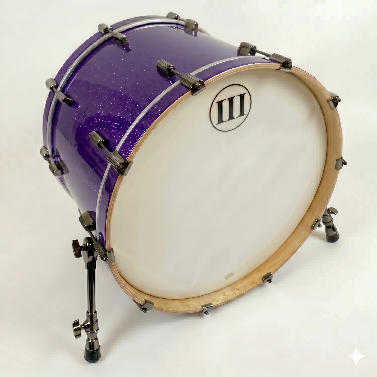 Bass Drum 22" SPARKLE Deep Purple