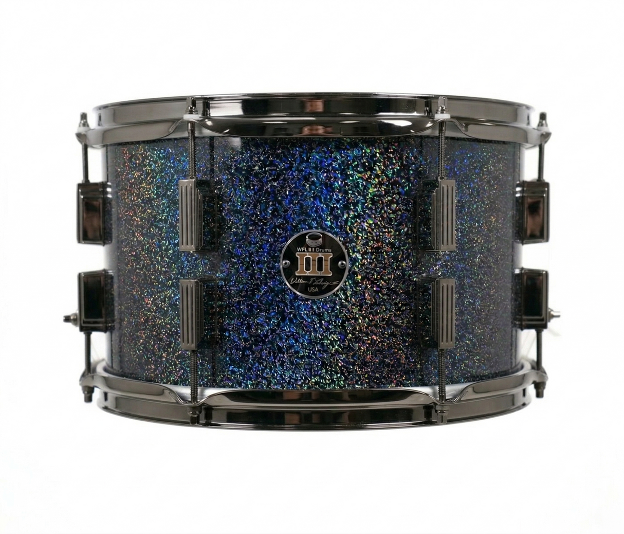 Rack tom 8" x 12" GALAXY SPARKLE Piano Black