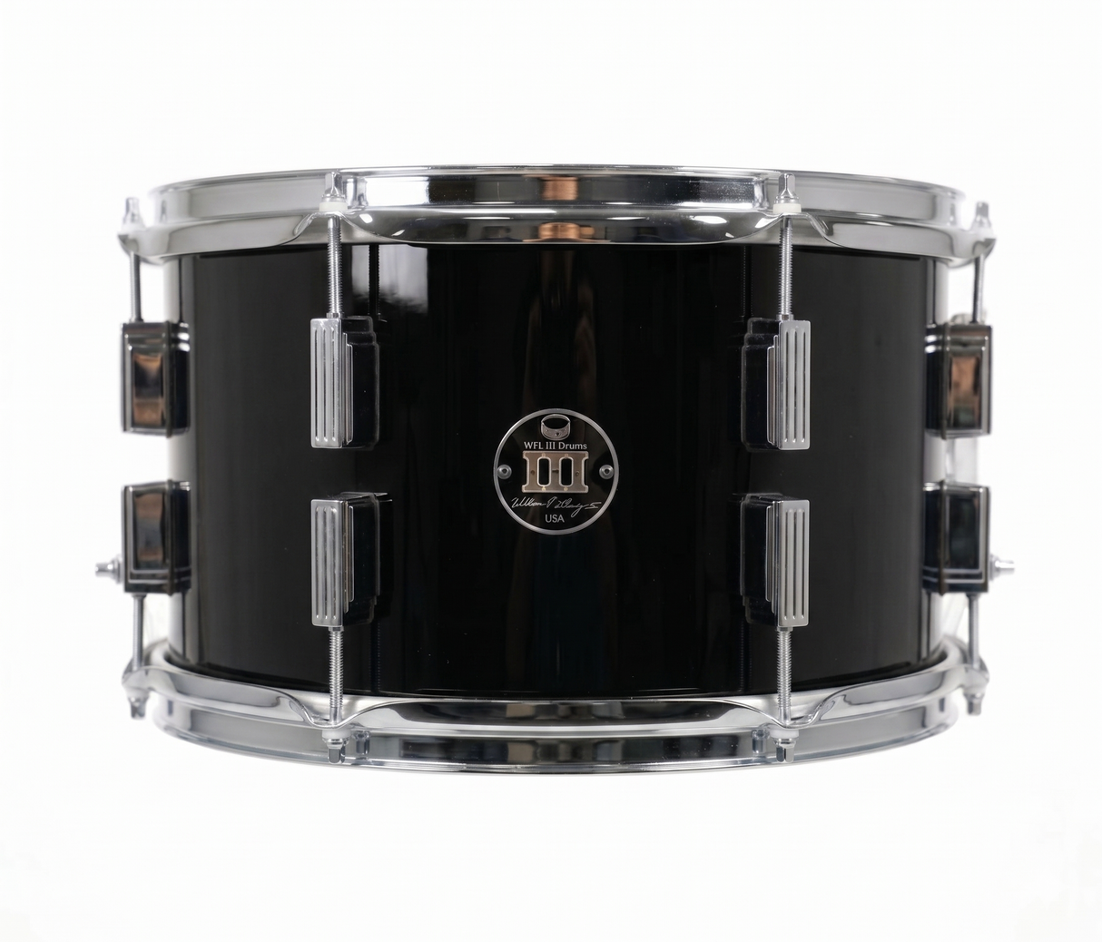 Rack tom 8" x 12" SOLID COLORS Piano Black
