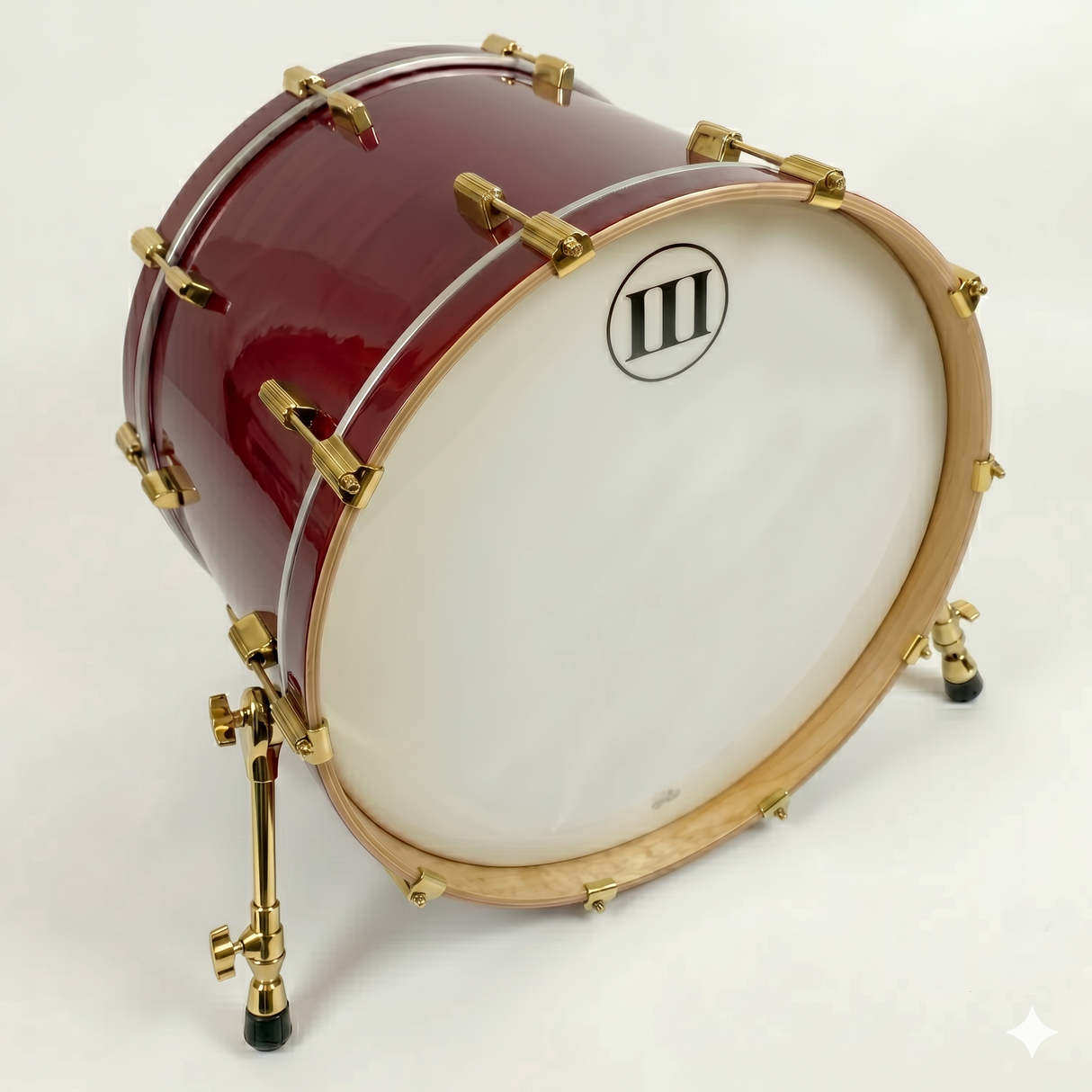 Bass Drum 20" SOLID COLORS Ruby Red