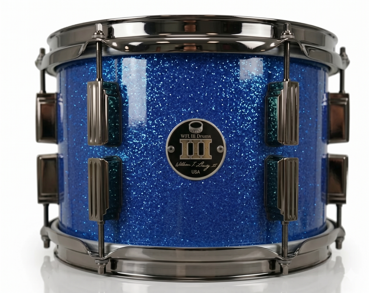 Rack tom 8" x 10" SPARKLE B3 Blue