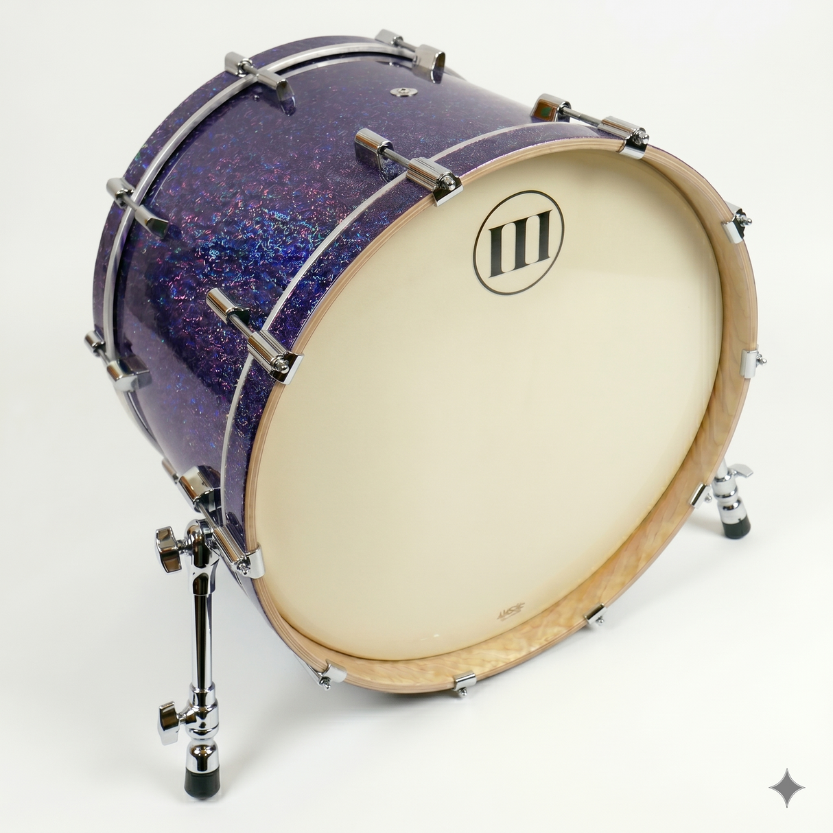 Bass Drum 20" GALAXY SPARKLE Deep Purple