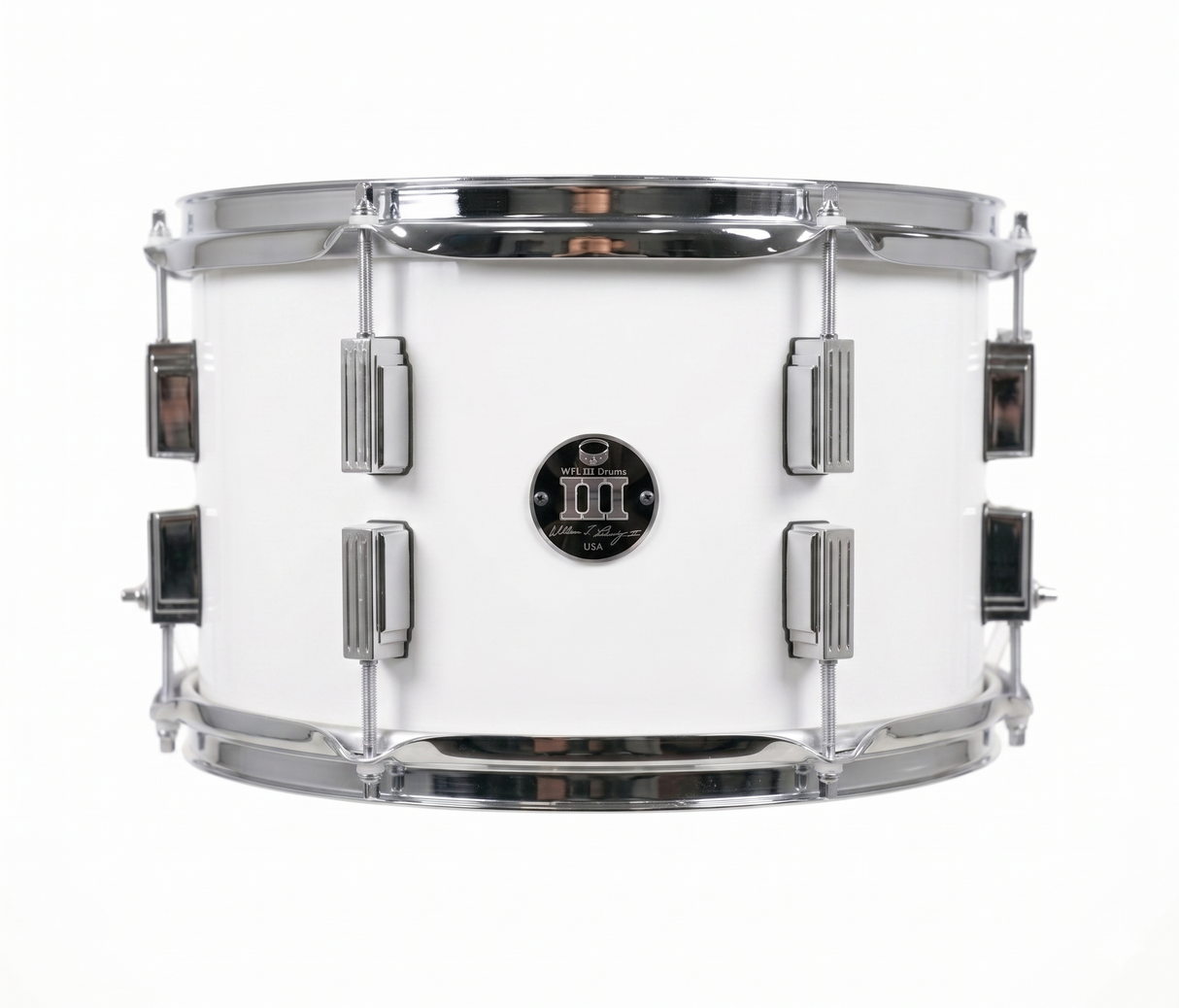 Rack tom 8" x 12" SOLID COLORS Arctic White