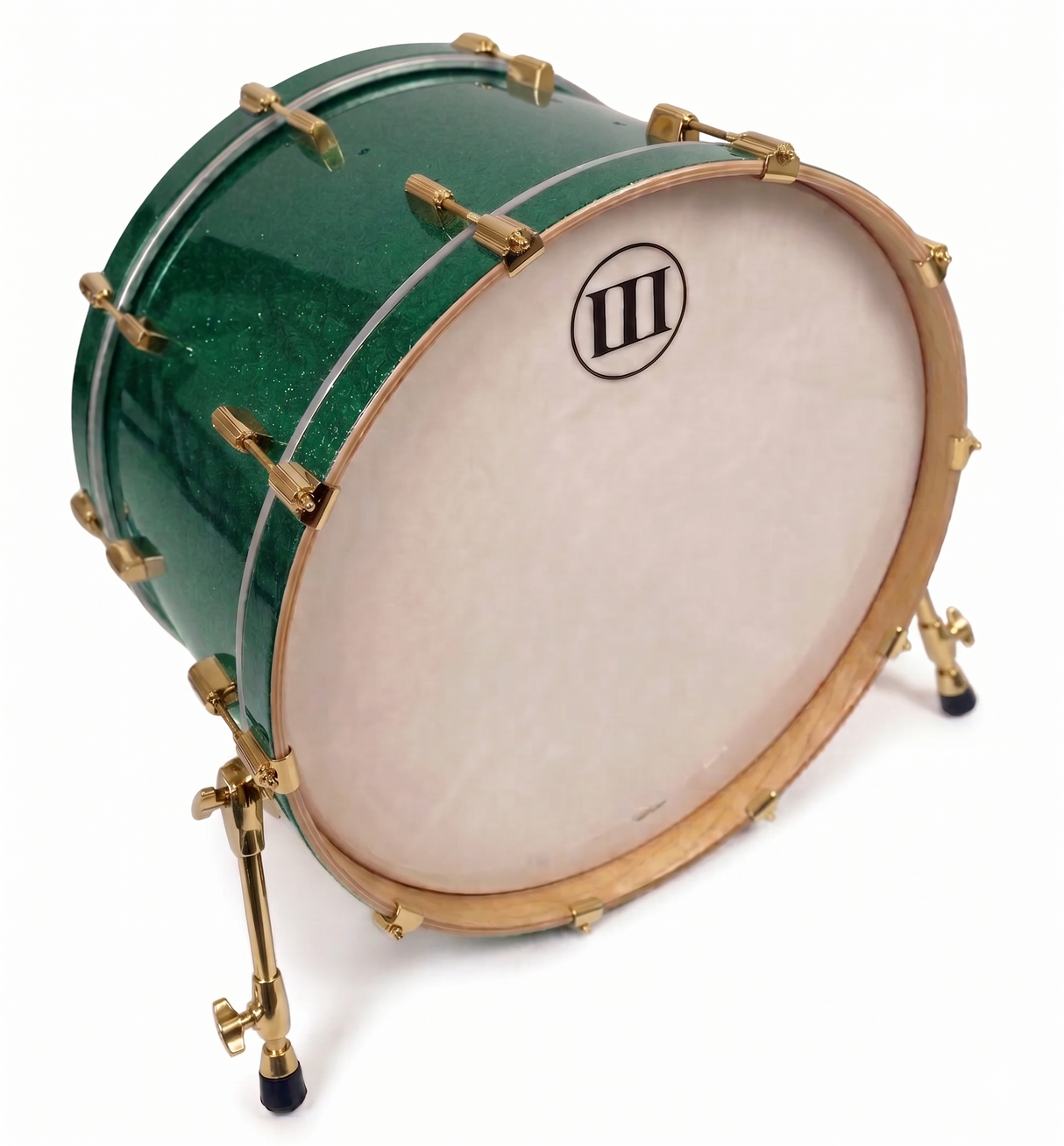 Bass Drum 26" SPARKLE Emerald City Green