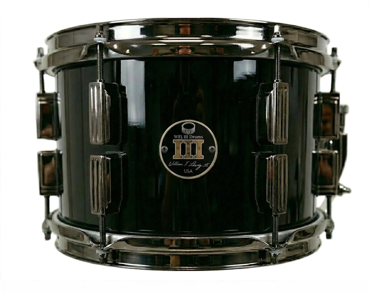 Rack tom 8" x 10" SOLID COLORS Piano Black