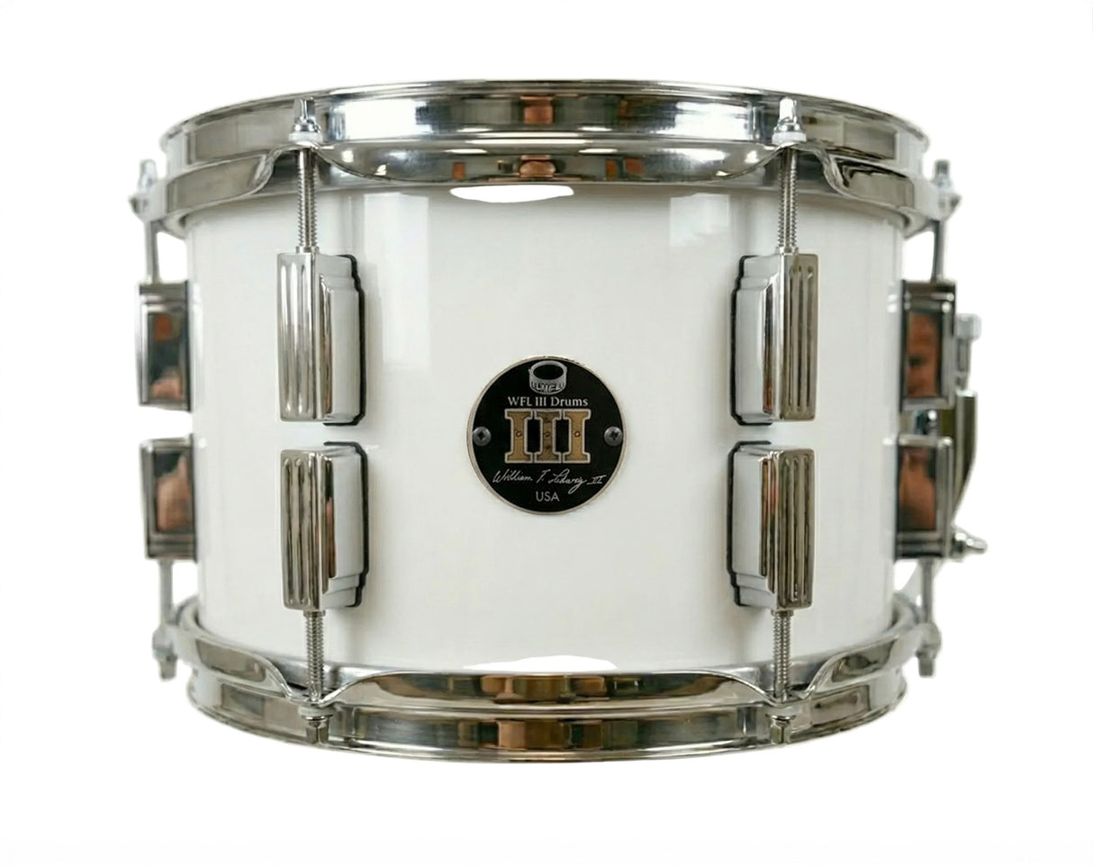 Rack tom 8" x 10" SOLID COLORS Arctic White