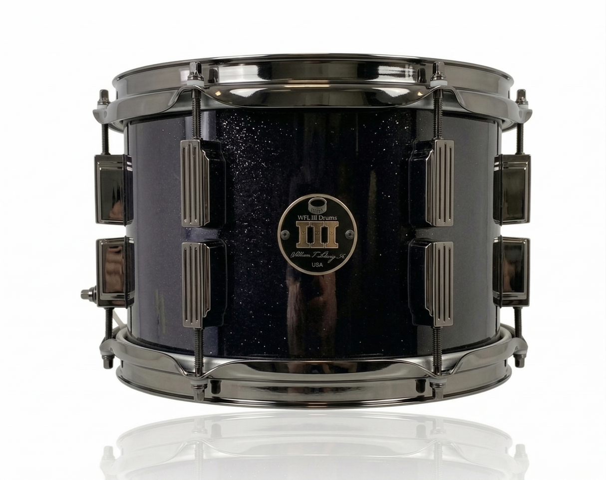Rack tom 8" x 10" SPARKLE Piano Black