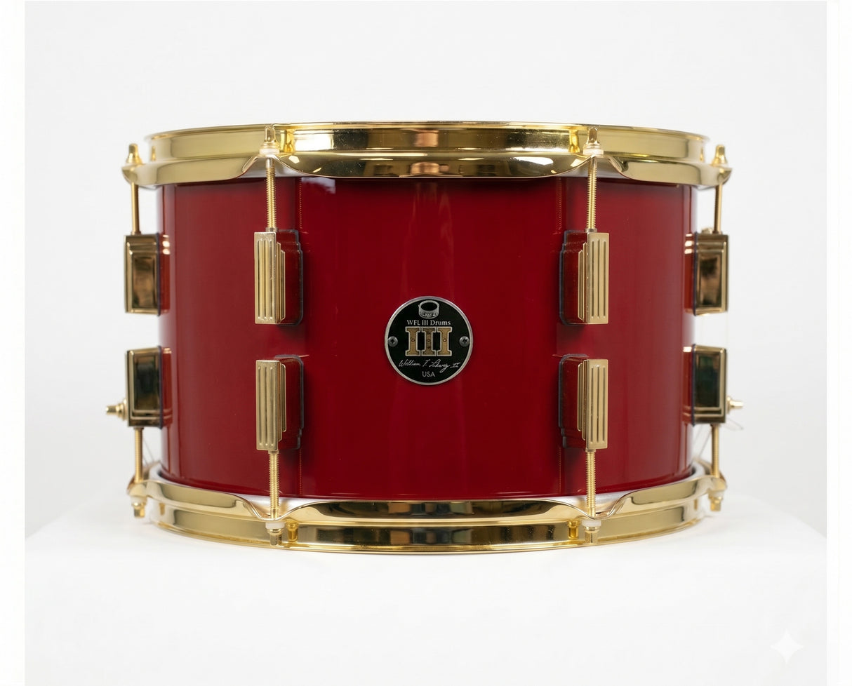 Rack tom 8" x 12" SOLID COLORS Ruby Red