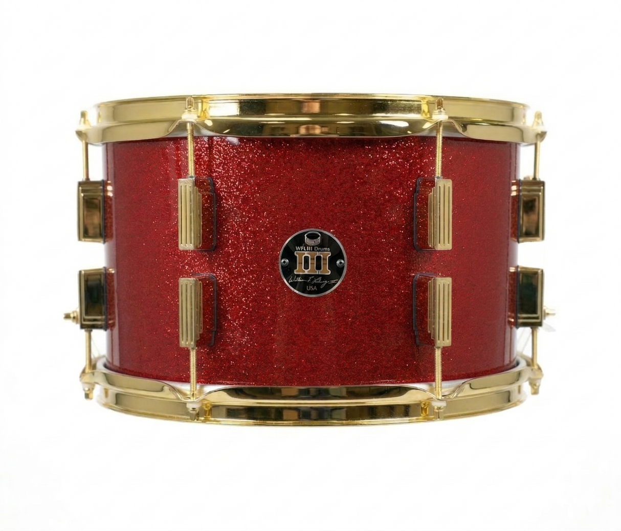 Rack tom 8" x 12" SPARKLE Ruby Red