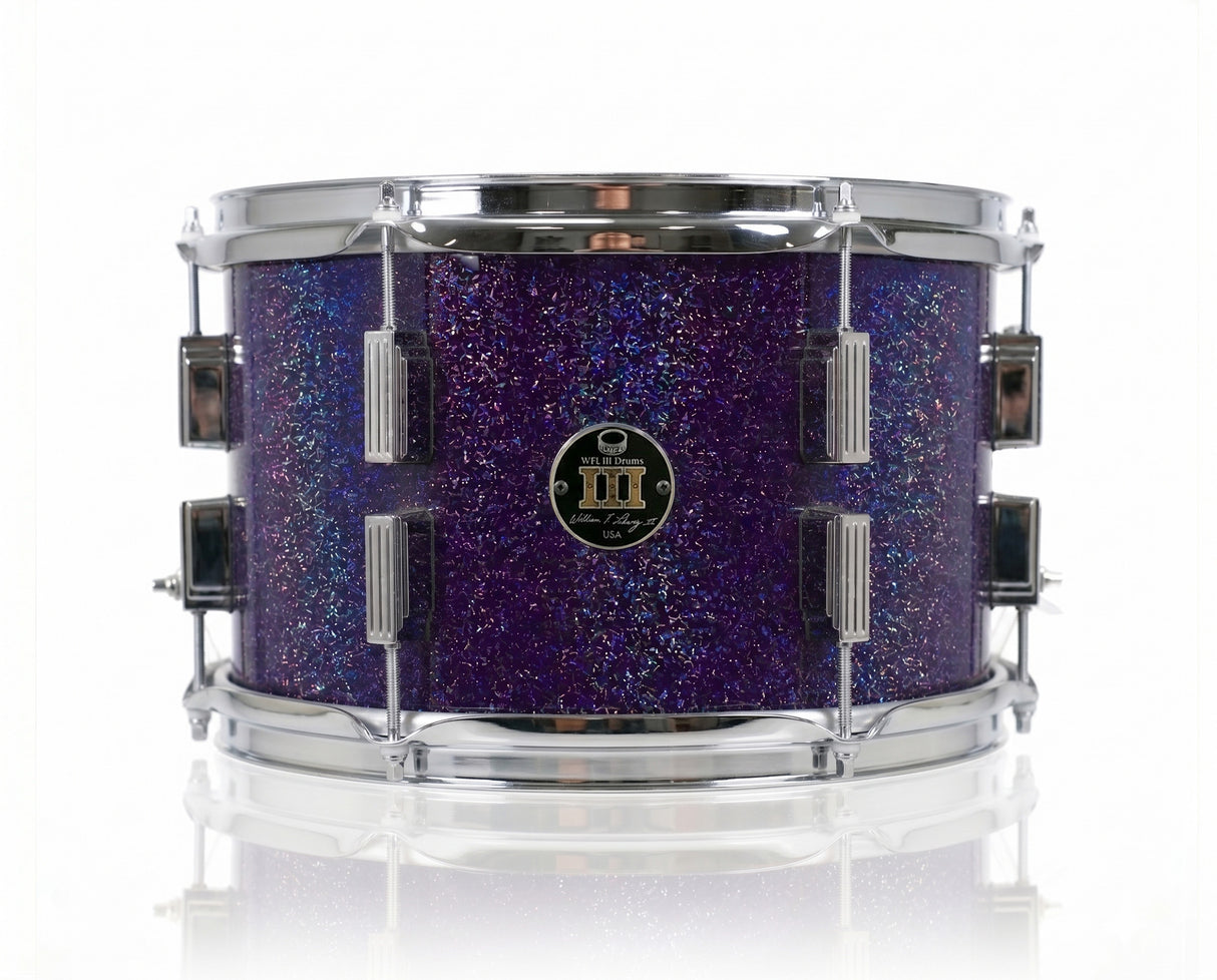 Rack tom 8" x 12" GALAXY SPARKLE Deep Purple