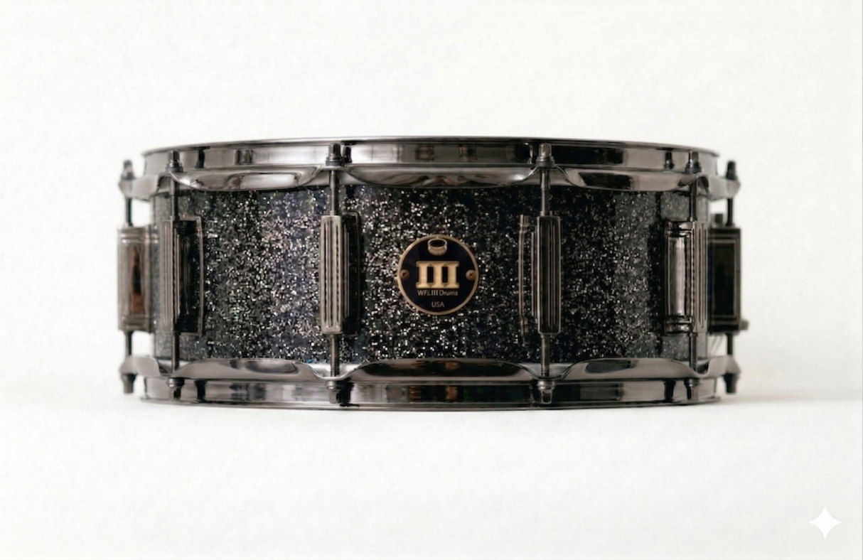Snare 5.5" x 14" SPARKLE Piano Black