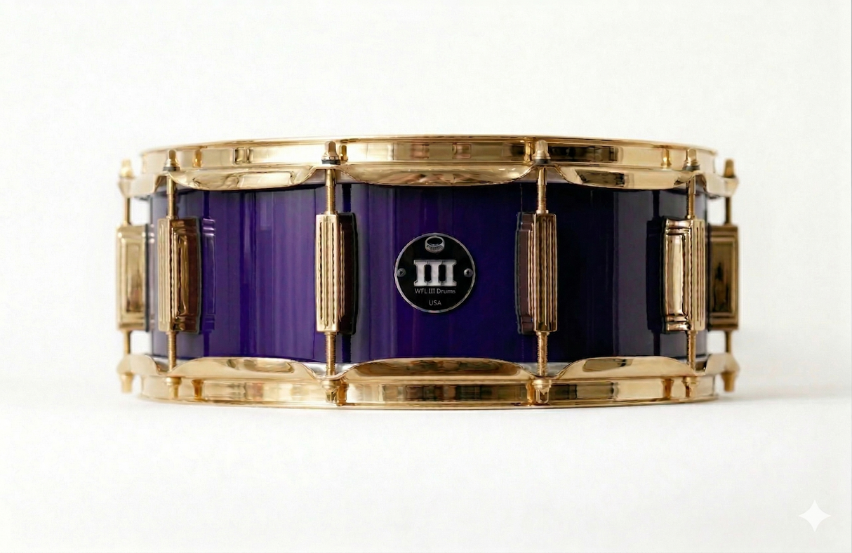 Snare 5.5" x 14" SOLID COLORS Deep Purple