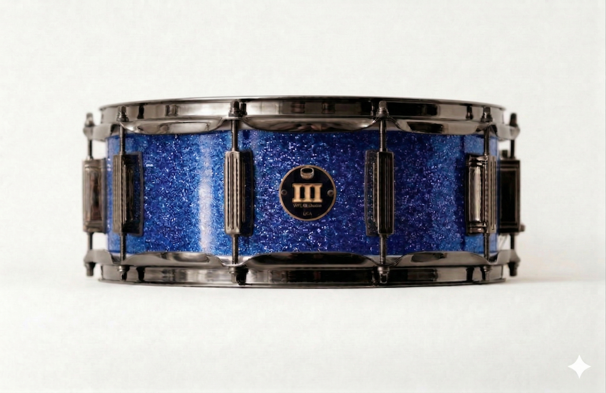 Snare 5.5" x 14" SPARKLE B3 Blue