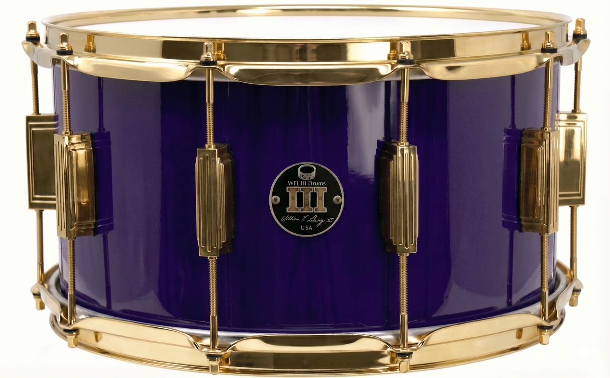 Snare 8" x 14" SOLID COLORS Deep Purple