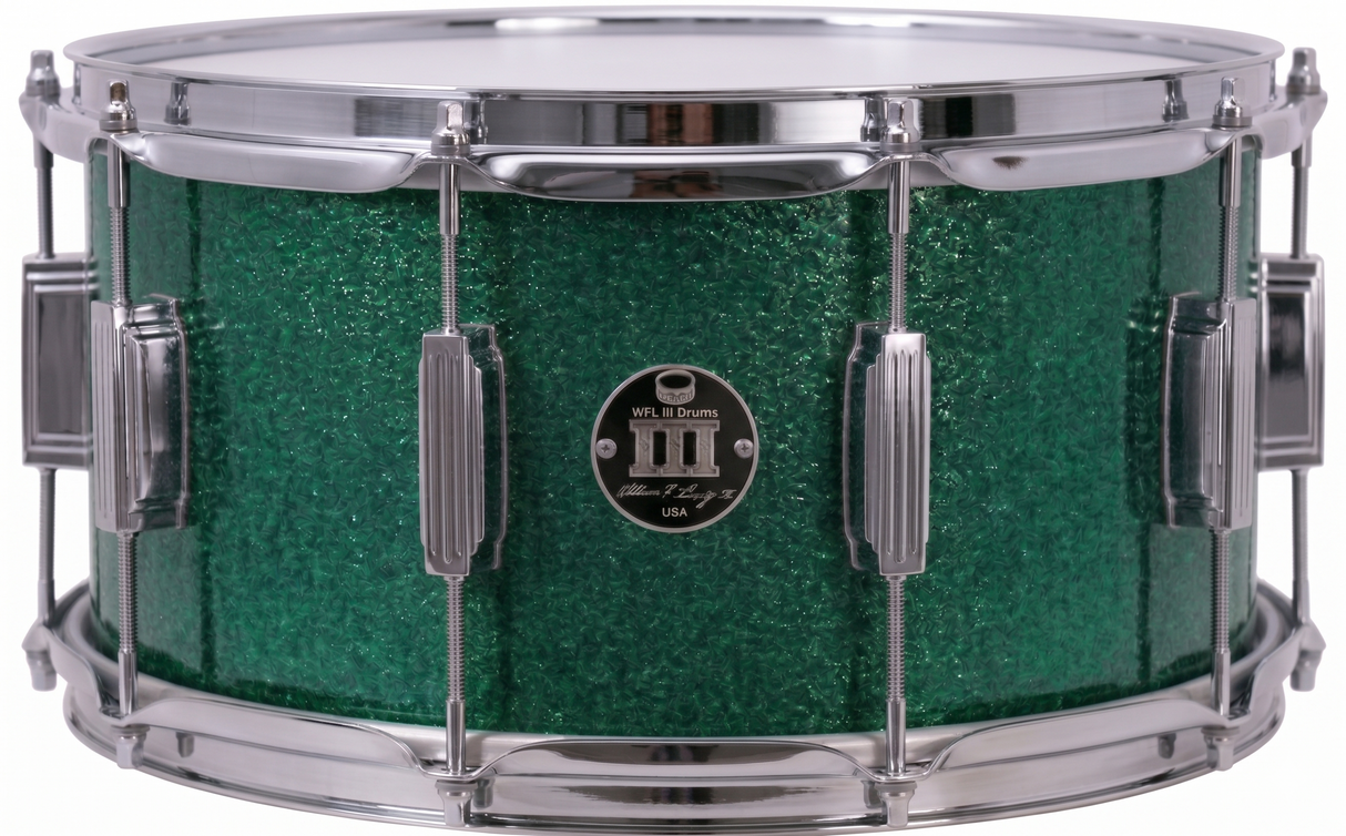 Snare 8" x 14" SPARKLE Emerald City Green