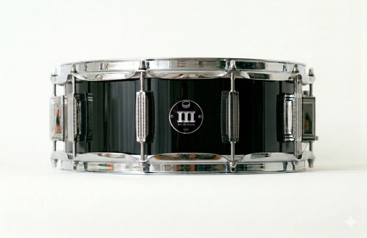Snare 5.5" x 14" SOLID COLORS Piano Black