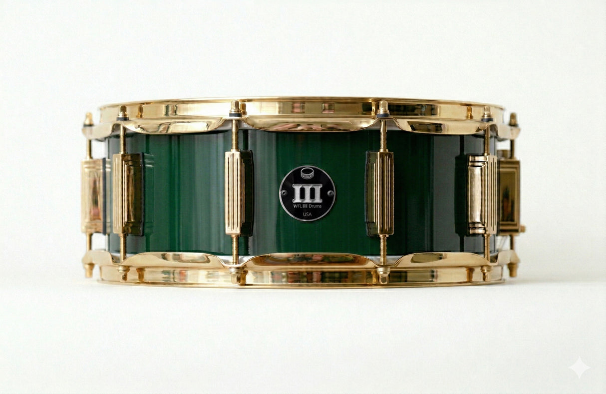 Snare 5.5" x 14" SOLID COLORS Emerald City Green