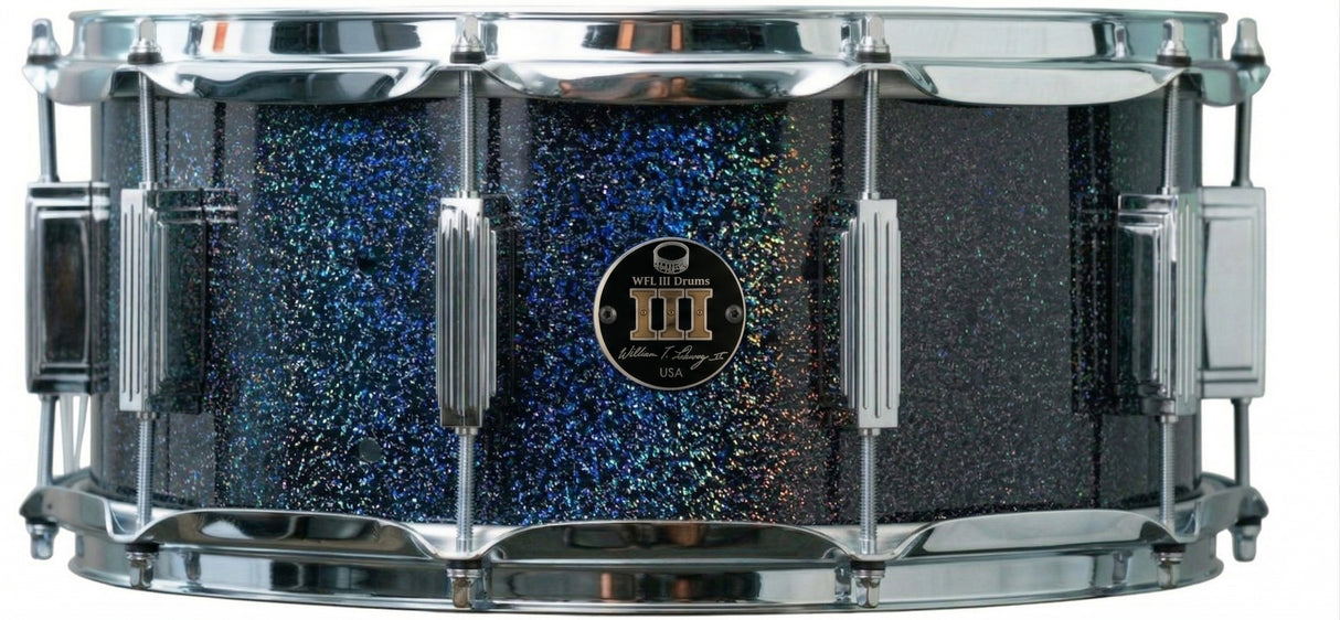Snare 6.5" x 14" GALAXY SPARKLE Piano Black
