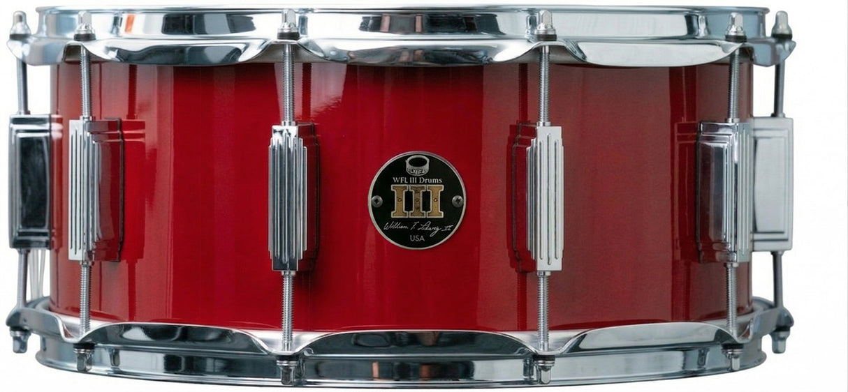 Snare 6.5" x 14" SOLID COLORS Ruby Red