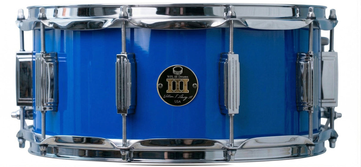Snare 6.5" x 14" SOLID COLORS B3 Blue