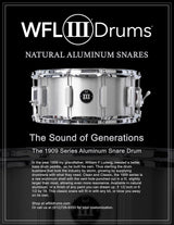 Snare 6.5" x 14" Snare Drum -  Aluminum