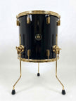 Floor tom 16" x 16" SOLID COLORS Piano Black