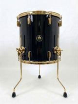 Floor tom 16" x 16" SOLID COLORS Piano Black