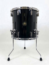Floor tom 16" x 16" SOLID COLORS Piano Black