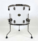 Floor tom 14" x 14" SOLID Arctic White