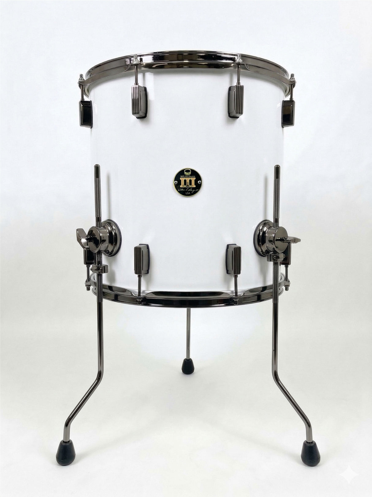 Floor tom 16" x 16" SOLID COLORS Arctic White