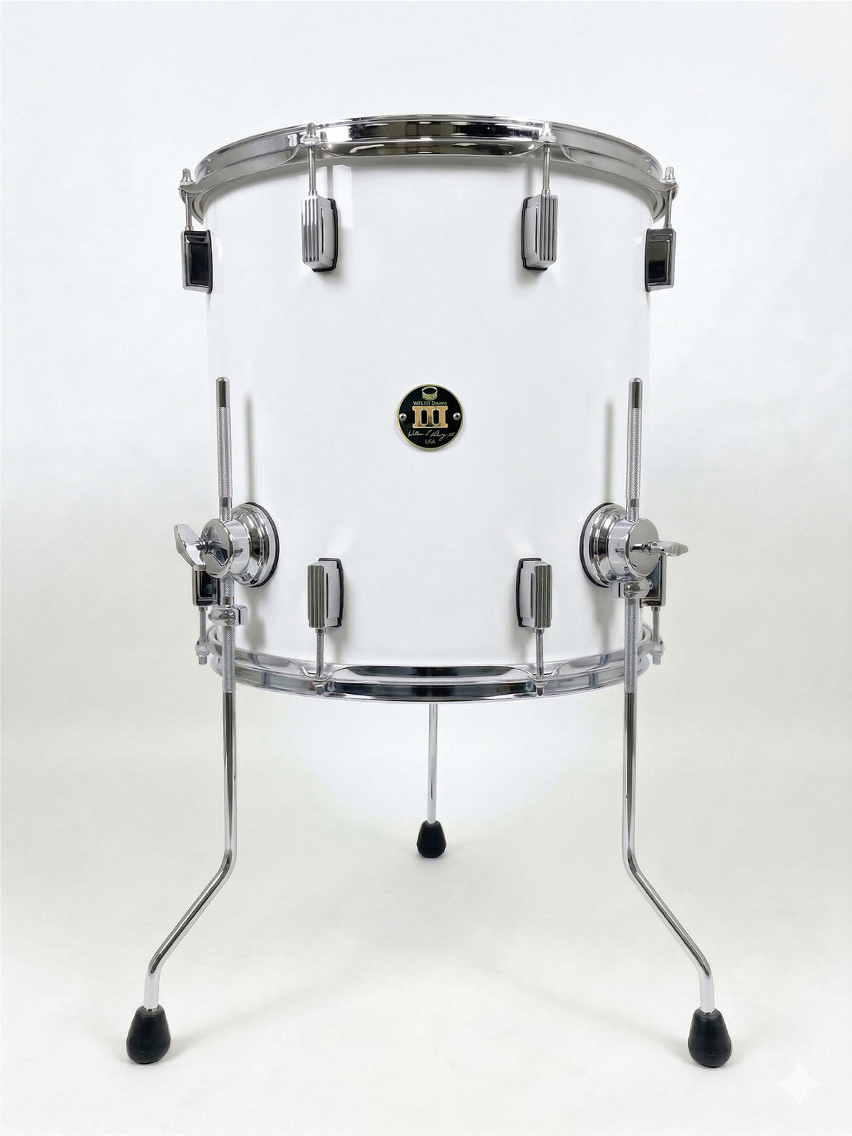 Floor tom 16" x 16" SOLID COLORS Arctic White