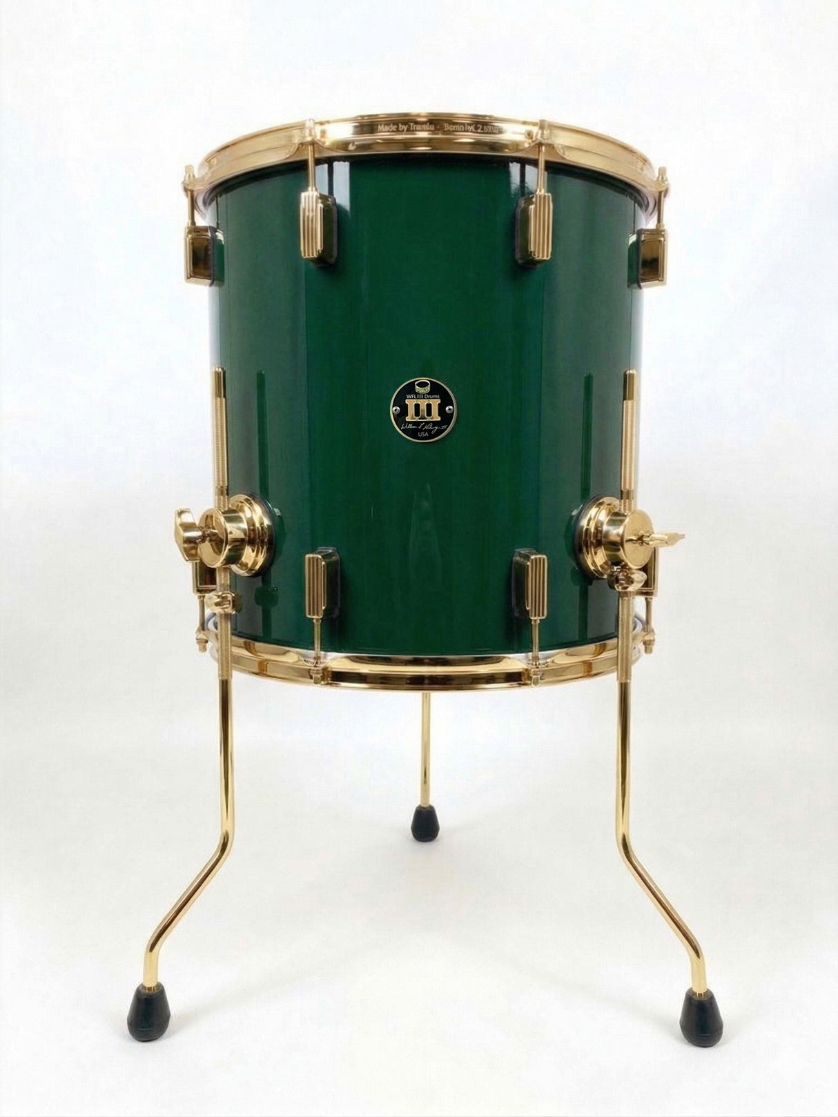 Floor tom 16" x 16" SOLID COLORS Emerald City Green