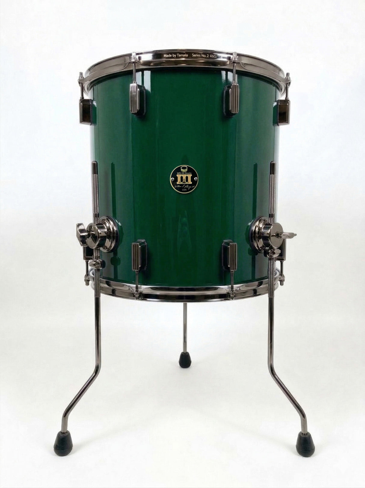 Floor tom 16" x 16" SOLID COLORS Emerald City Green