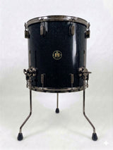 Floor tom 16" x 16" SPARKLE Piano Black