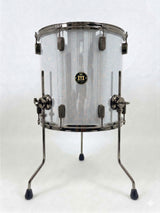 Floor tom 16" x 16" SPARKLE Arctic White