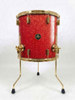Floor tom 16" x 16" GALAXY SPARKLE Ruby Red