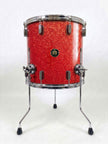 Floor tom 16" x 16" GALAXY SPARKLE Ruby Red