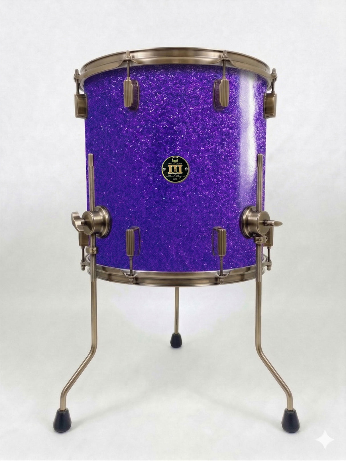 Floor tom 16" x 16" SPARKLE Deep Purple