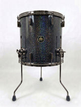 Floor tom 16" x 16" GALAXY SPARKLE Piano Black
