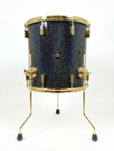 Floor tom 16" x 16" GALAXY SPARKLE Piano Black