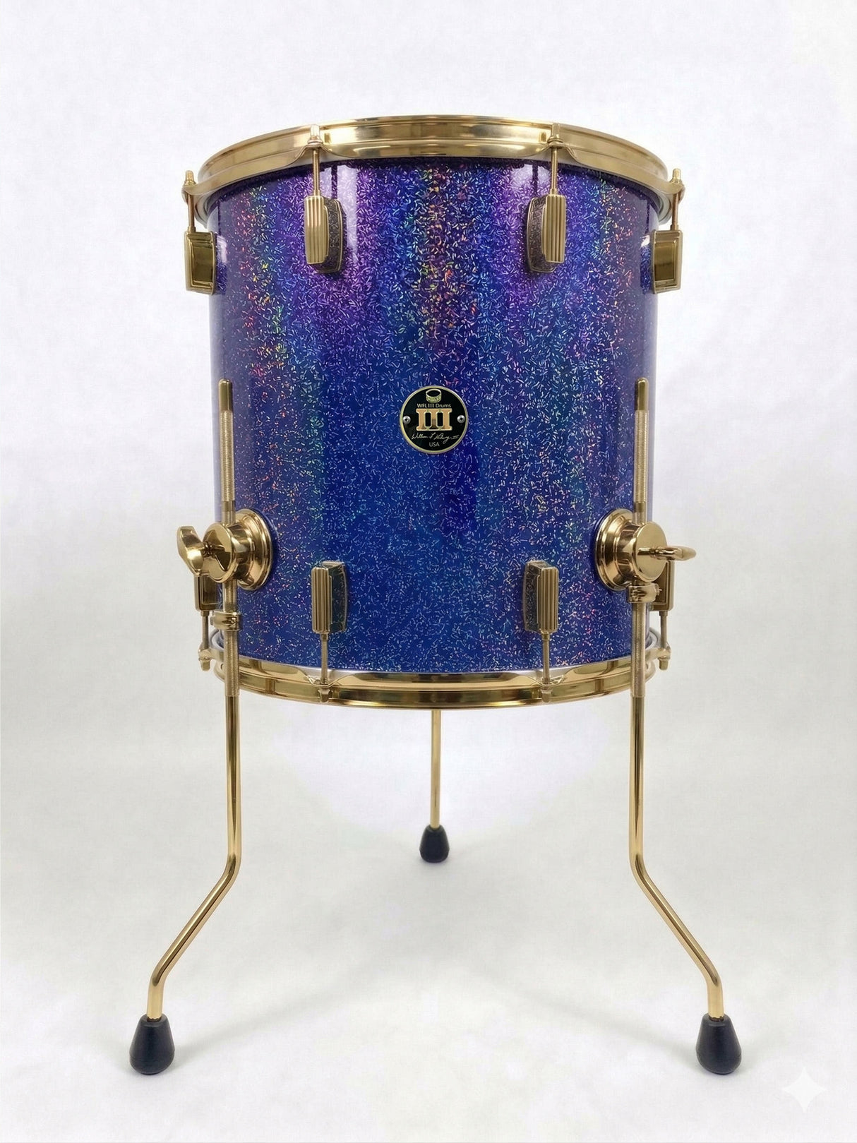 Floor tom 16" x 16" GALAXY SPARKLE Deep Purple