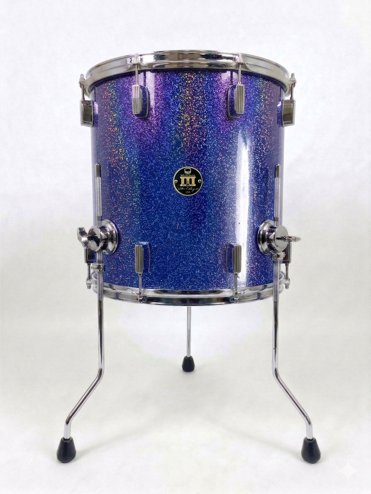 Floor tom 16" x 16" GALAXY SPARKLE Deep Purple