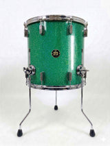 Floor tom 16" x 16" GALAXY SPARKLE Emerald City Green