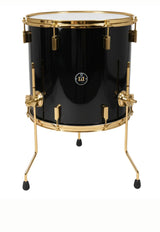 Floor tom 14" x 14" SOLID COLORS Piano Black