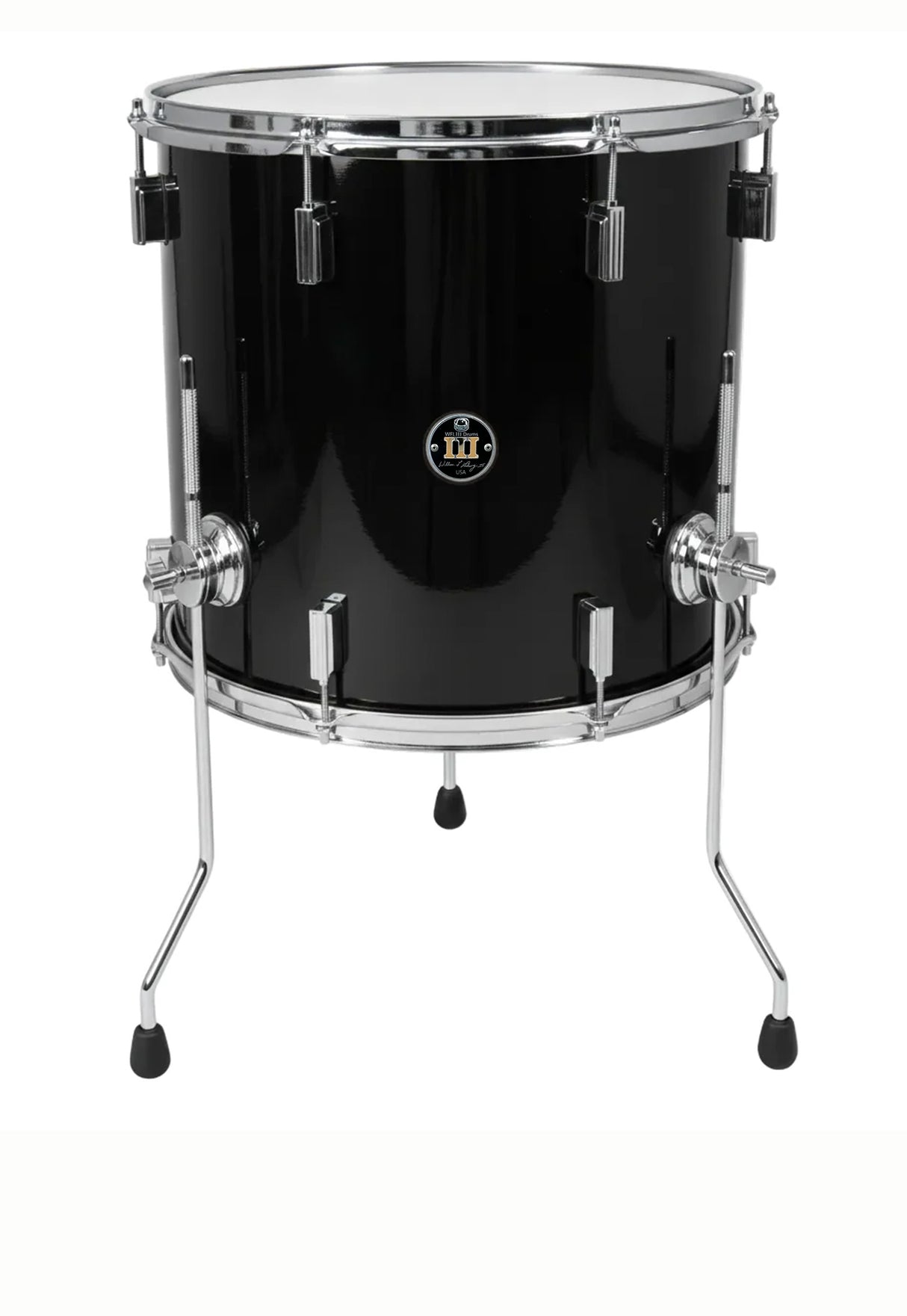 Floor tom 14" x 14" SOLID COLORS Piano Black